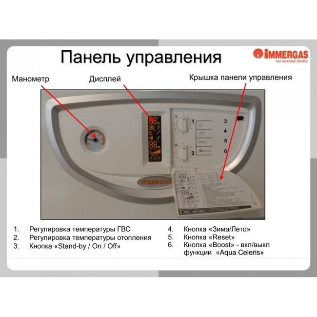 Газовый котёл Immergas EOLO Maior 28 X- фото3
