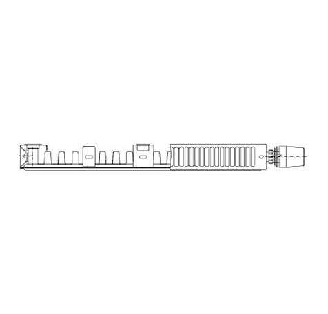 Стальной радиатор Buderus Logatrend 11VC 5002000- фото6