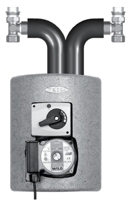 Насосная группа Meibes Thermix EL с насосом Grundfos UPS 15-50 MBP, артикул 27400- фото2