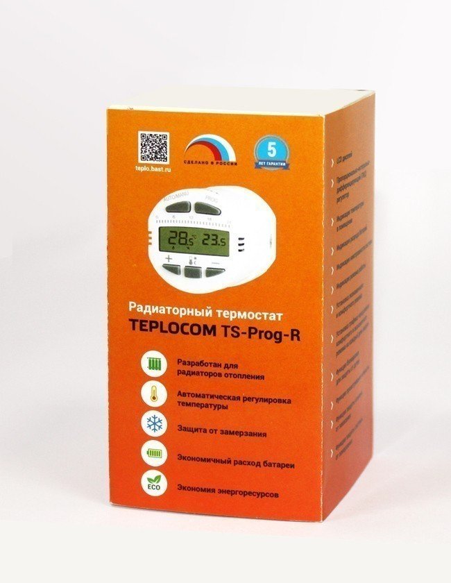 Терморегулятор Teplocom TS-Prog-R- фото3